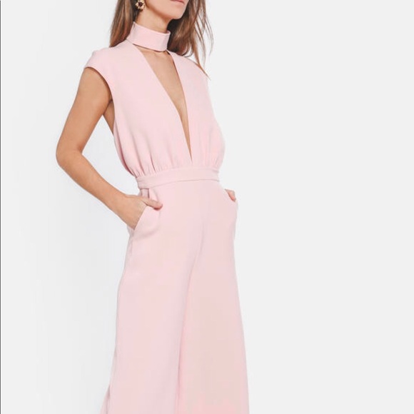 aqaq pink jumpsuit